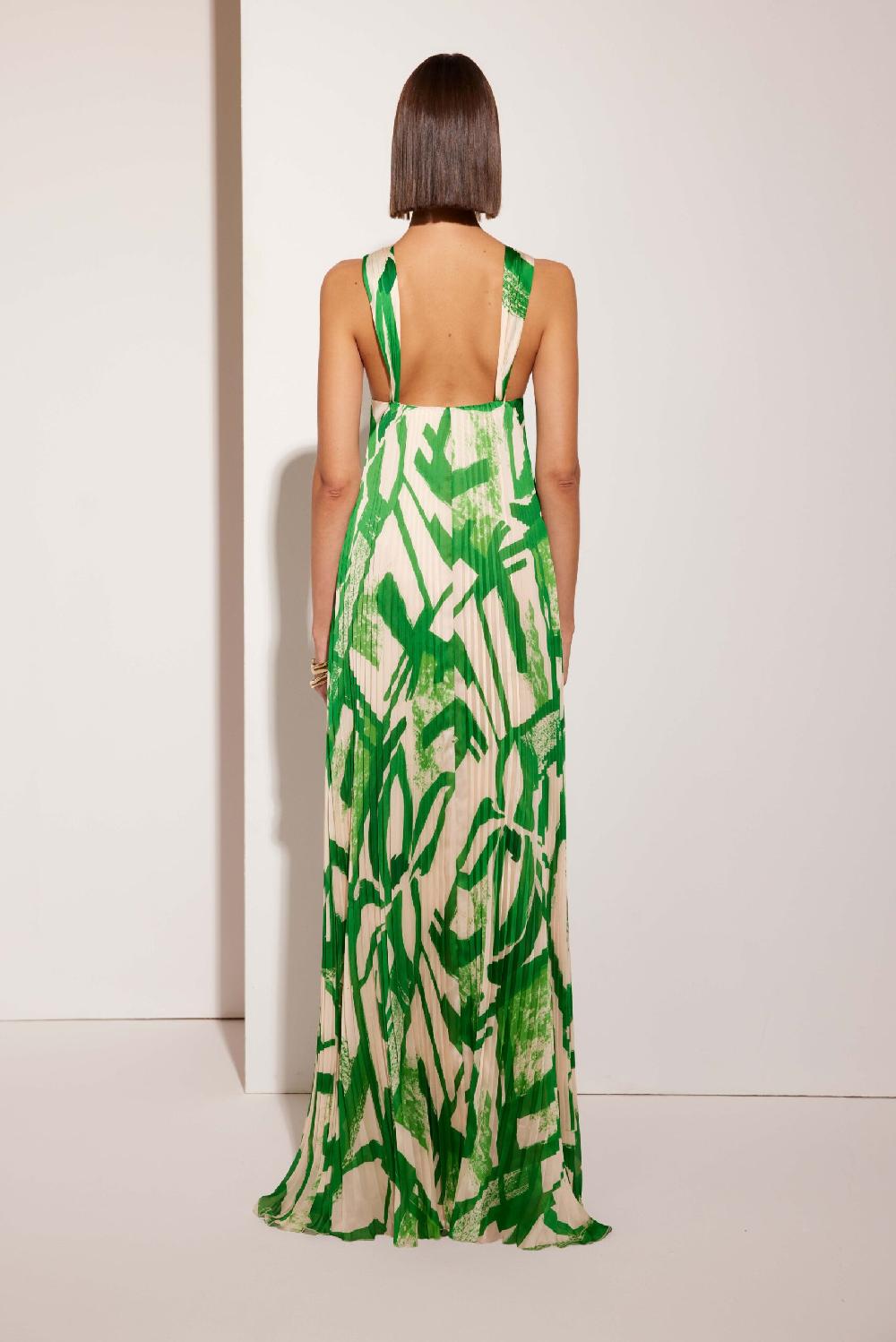 Carla Ruiz Ref. 51679 Vestido Largo Plisado