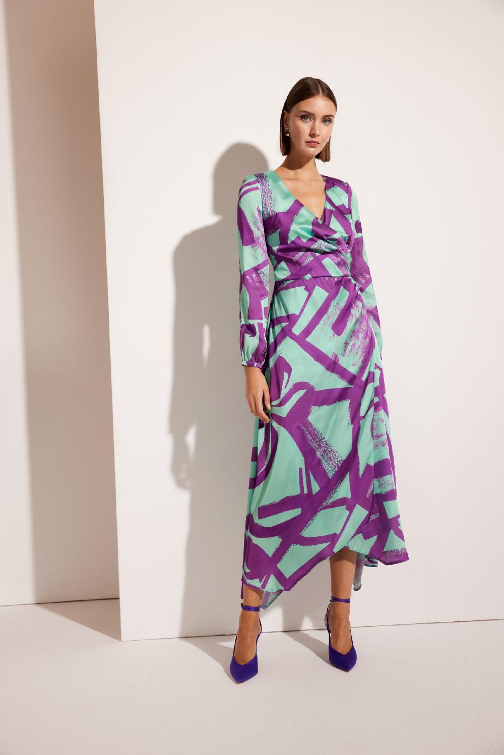 Carla ruiz Ref. 51681 Vestido cruzado