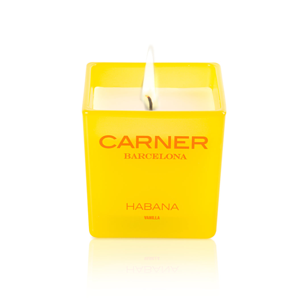 Carner Barcelona Vela Aromática Vainilla Habana