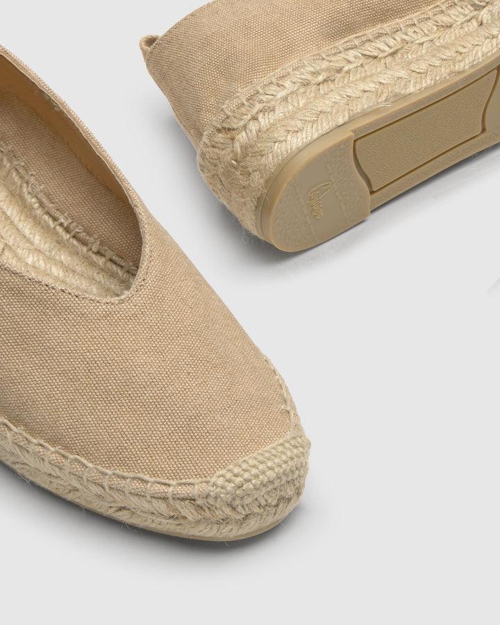 Castañer Alpargata De Mujer Estilo Bailarina Con Plana De 2cm De Altura | Castañer