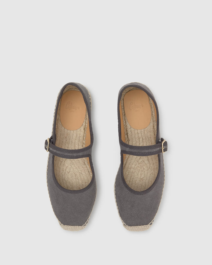 Castañer Alpargata De Mujer Estilo Bailarina Con Plana De 2cm De Altura | Castañer