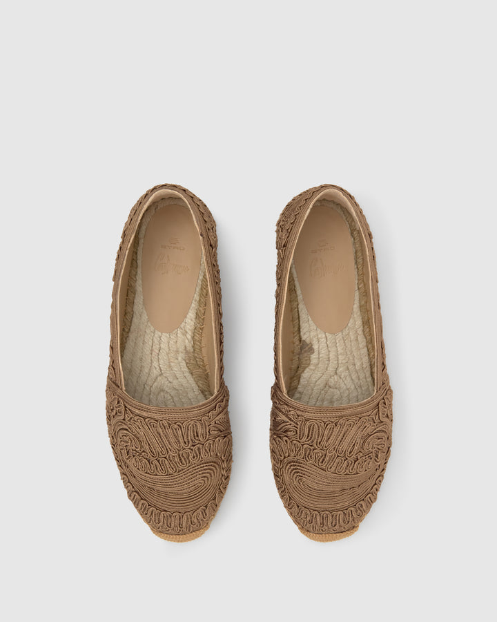 Castañer Alpargata De Mujer Estilo Camping Con Plana De 2cm De Altura | Castañer