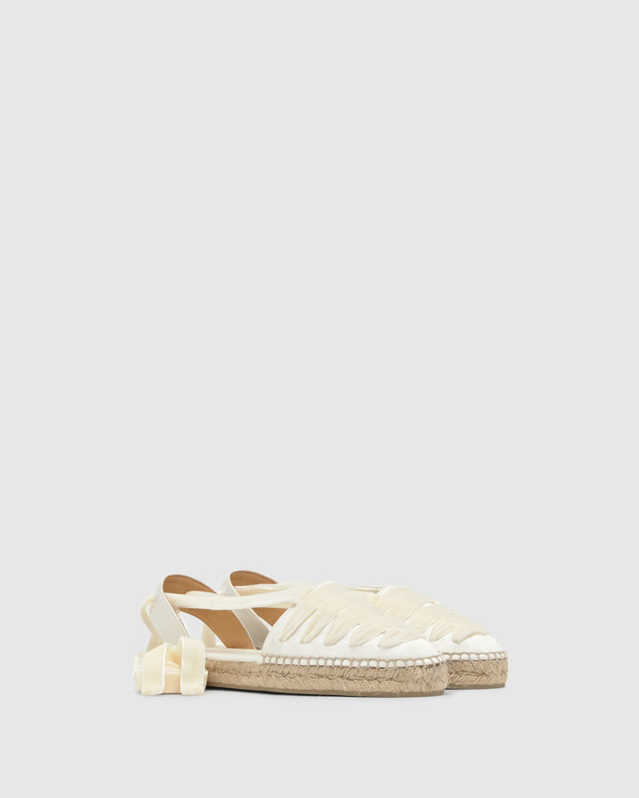 Castañer Alpargata De Mujer Estilo Embetada Con Plana De 2cm De Altura | Castañer