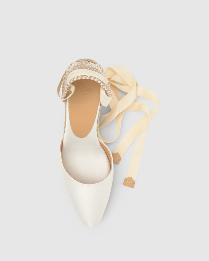 Castañer Alpargata De Mujer Estilo Pala Talon Con Cuña De 9cm De Altura | Castañer