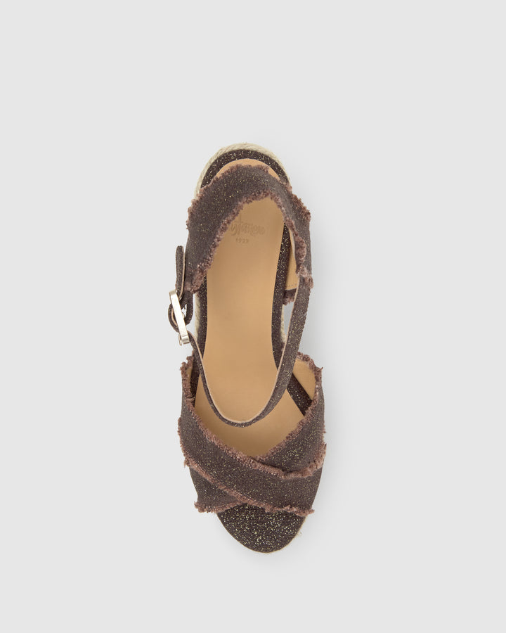 Castañer Alpargata De Mujer Estilo Sandalia Con Cuña De 11cm De Altura | Castañer