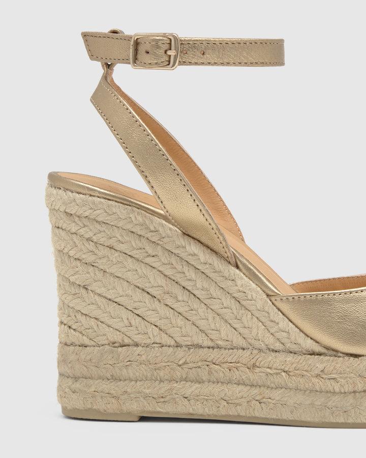 Castañer Alpargata De Mujer Estilo Sandalia Con Cuña De 11cm De Altura | Castañer