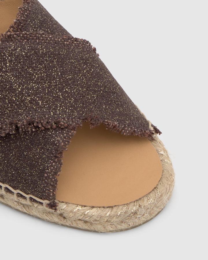 Castañer Alpargata De Mujer Estilo Sandalia Con Plana De 2cm De Altura | Castañer