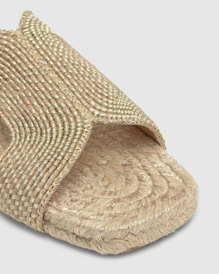 Castañer Alpargata De Mujer Estilo Sandalia Con Plana De 2cm De Altura | Castañer