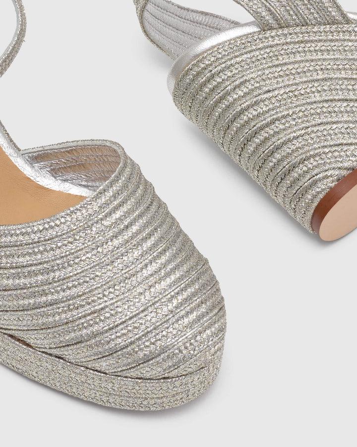 Castañer Calzado De Mujer Estilo Pala Talon Con Bloque De 9cm De Altura | Castañer