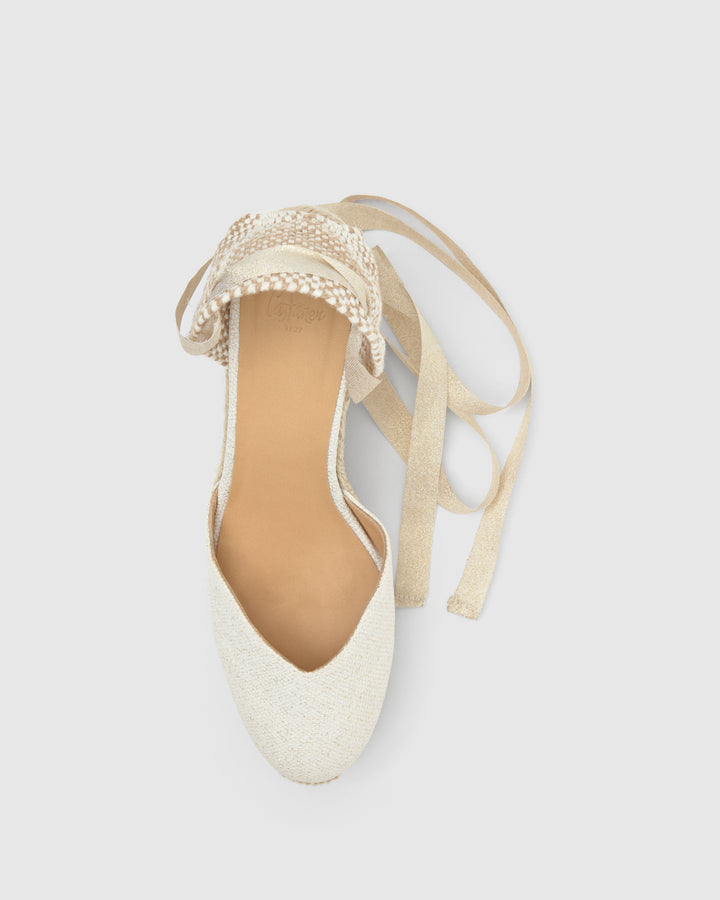 Castañer Calzado De Mujer Estilo Pala Talon Con Cuña De 11cm De Altura | Castañer