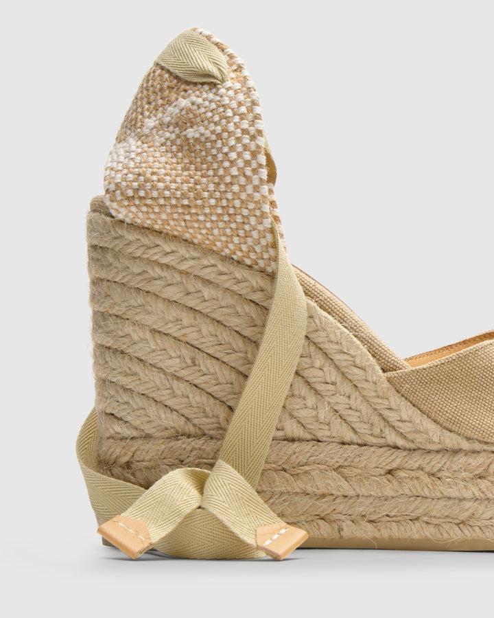 Castañer Calzado De Mujer Estilo Pala Talon Con Cuña De 11cm De Altura | Castañer