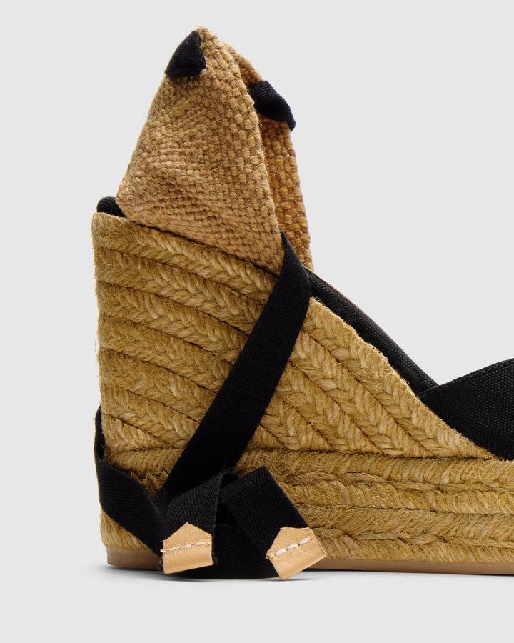 Castañer Calzado De Mujer Estilo Pala Talon Con Cuña De 11cm De Altura | Castañer