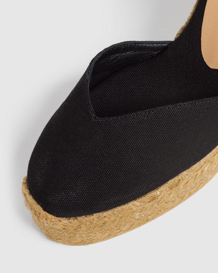 Castañer Calzado De Mujer Estilo Pala Talon Con Cuña De 11cm De Altura | Castañer