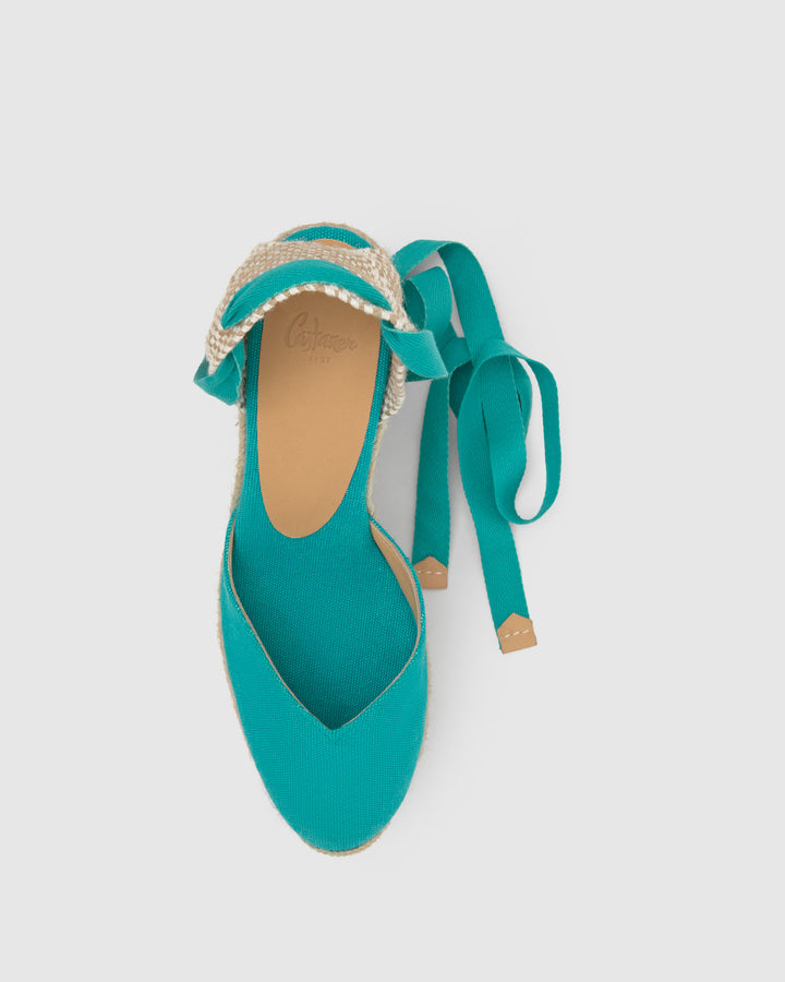 Castañer Calzado De Mujer Estilo Pala Talon Con Cuña De 11cm De Altura | Castañer