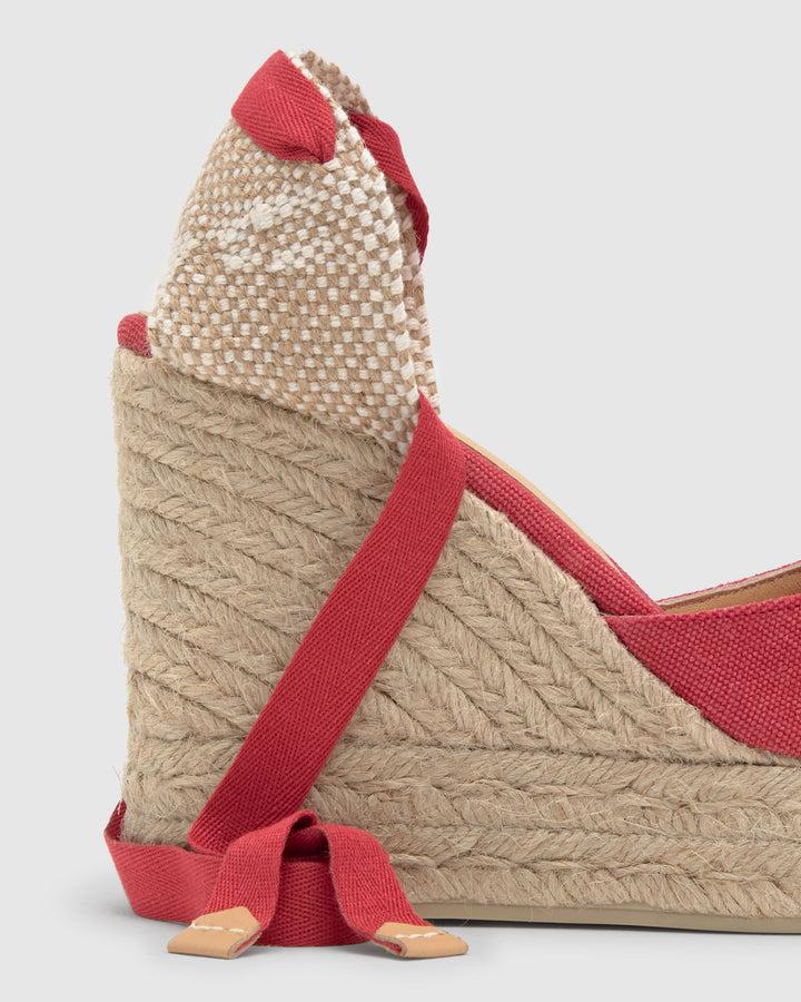 Castañer Calzado De Mujer Estilo Pala Talon Con Cuña De 11cm De Altura | Castañer