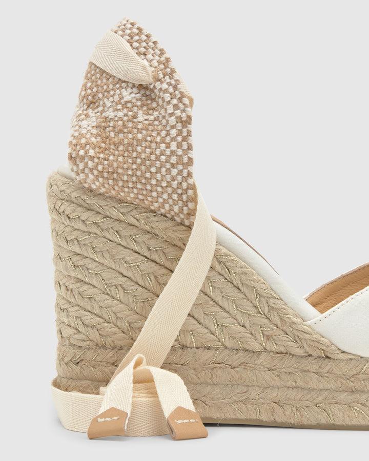 Castañer Calzado De Mujer Estilo Pala Talon Con Cuña De 11cm De Altura | Castañer