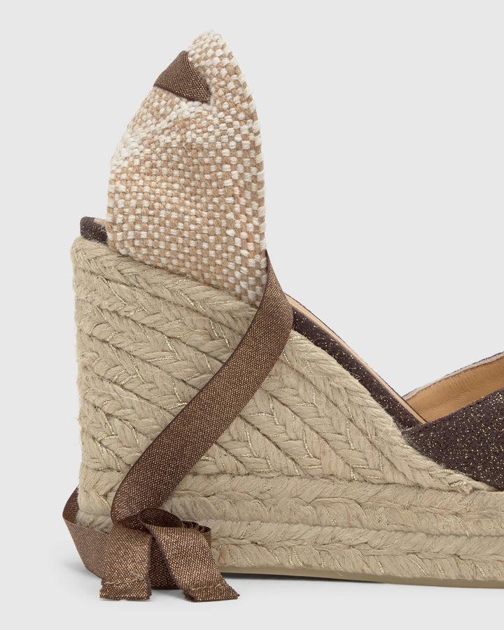 Castañer Calzado De Mujer Estilo Pala Talon Con Cuña De 11cm De Altura | Castañer