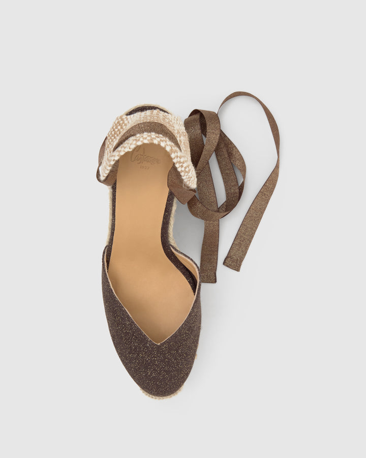 Castañer Calzado De Mujer Estilo Pala Talon Con Cuña De 11cm De Altura | Castañer