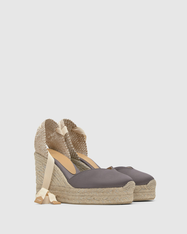 Castañer Calzado De Mujer Estilo Pala Talon Con Cuña De 11cm De Altura | Castañer