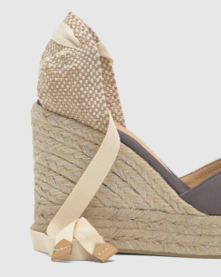 Castañer Calzado De Mujer Estilo Pala Talon Con Cuña De 11cm De Altura | Castañer