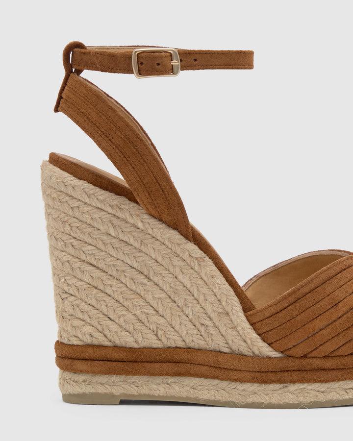 Castañer Calzado De Mujer Estilo Pala Talon Con Cuña De 13cm De Altura | Castañer