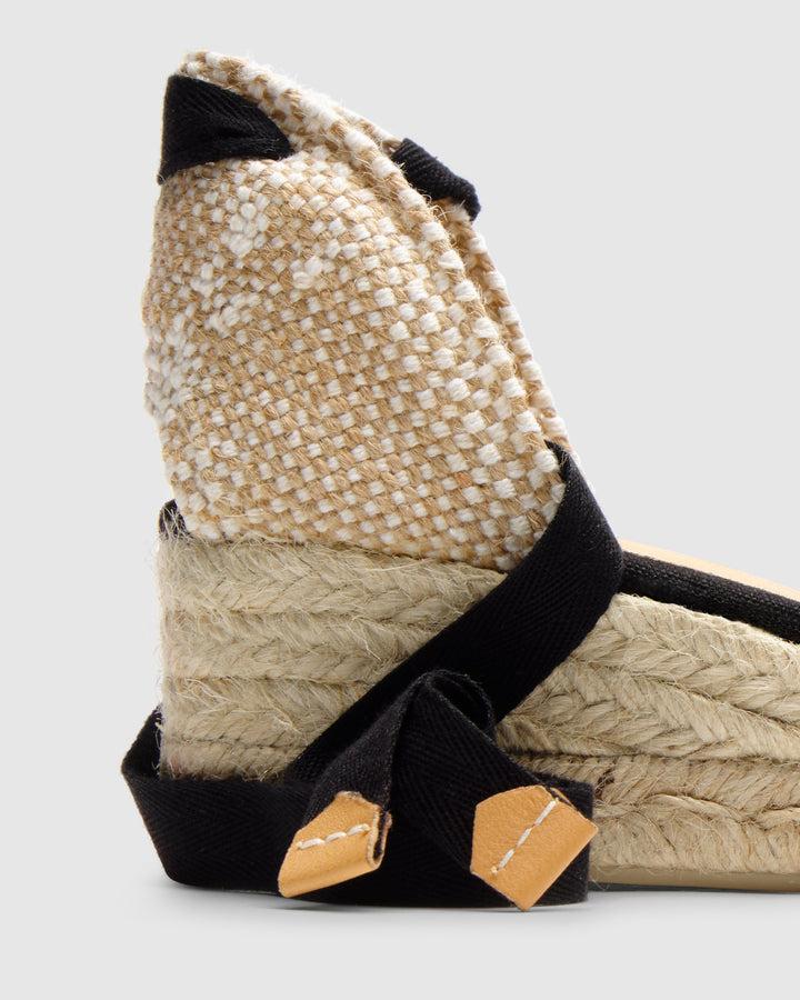 Castañer Calzado De Mujer Estilo Pala Talon Con Cuña De 5cm De Altura | Castañer