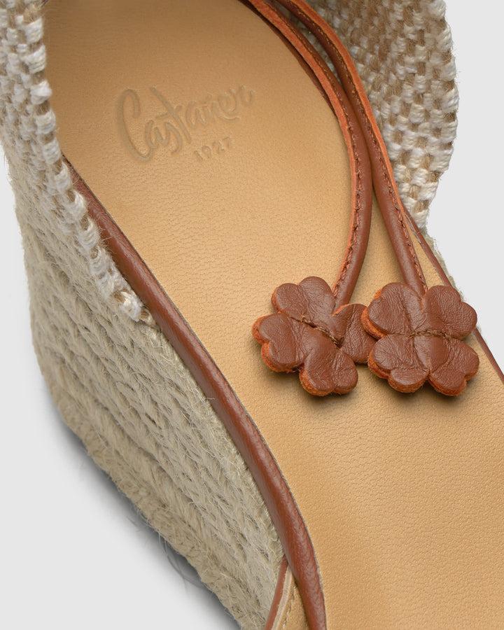 Castañer Calzado De Mujer Estilo Pala Talon Con Cuña De 7cm De Altura | Castañer