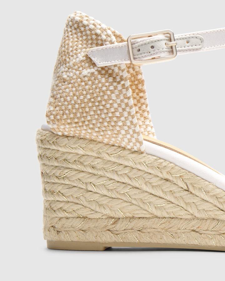 Castañer Calzado De Mujer Estilo Pala Talon Con Cuña De 7cm De Altura | Castañer