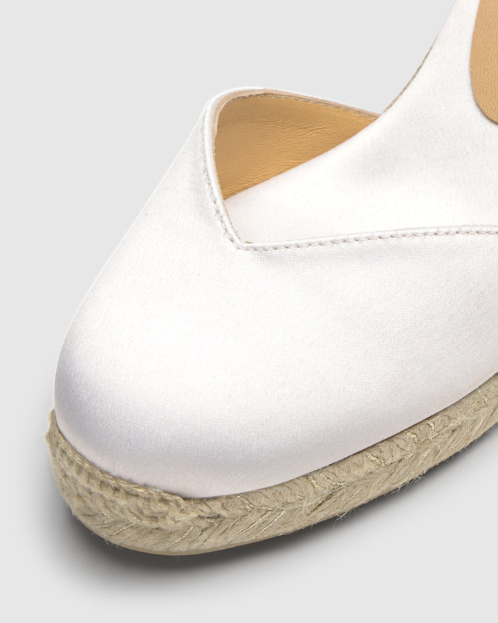 Castañer Calzado De Mujer Estilo Pala Talon Con Cuña De 7cm De Altura | Castañer