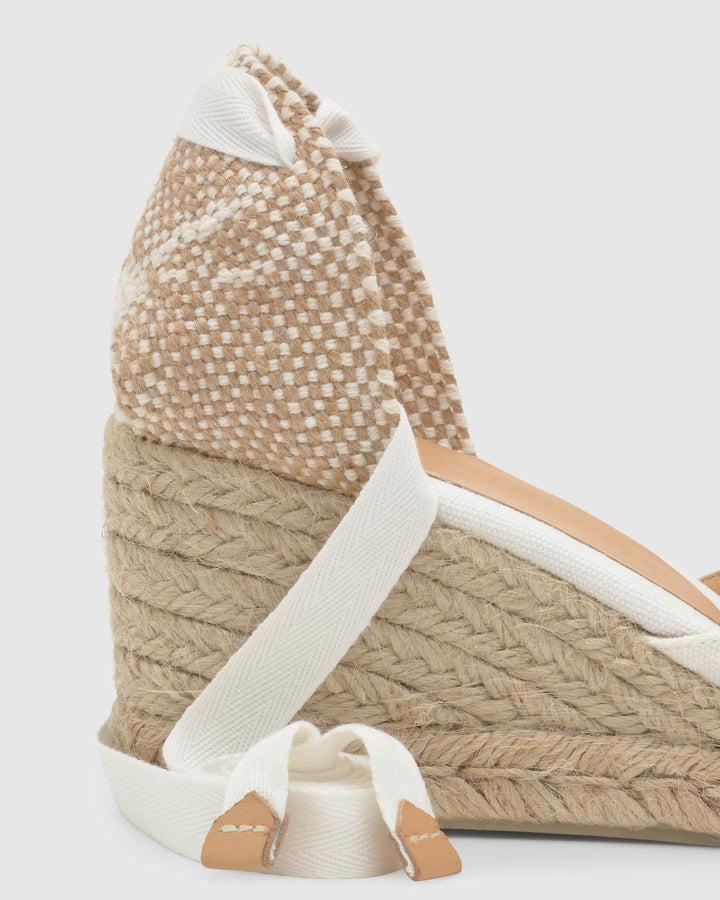 Castañer Calzado De Mujer Estilo Pala Talon Con Cuña De 7cm De Altura | Castañer