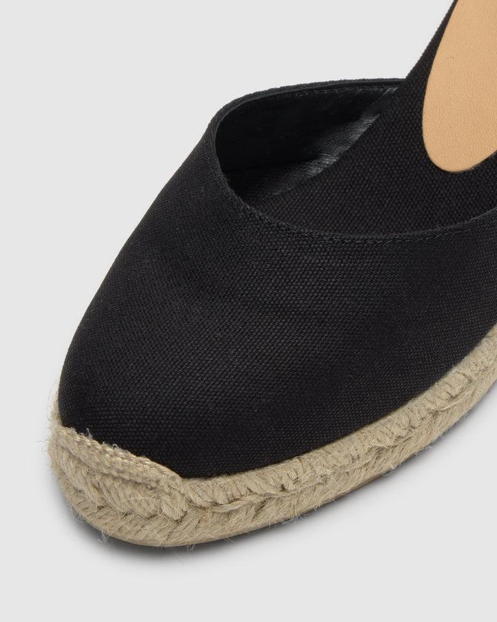 Castañer Calzado De Mujer Estilo Pala Talon Con Cuña De 7cm De Altura | Castañer