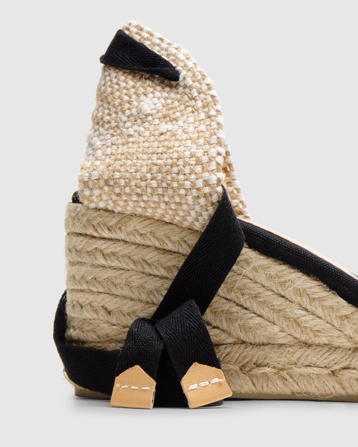 Castañer Calzado De Mujer Estilo Pala Talon Con Cuña De 7cm De Altura | Castañer