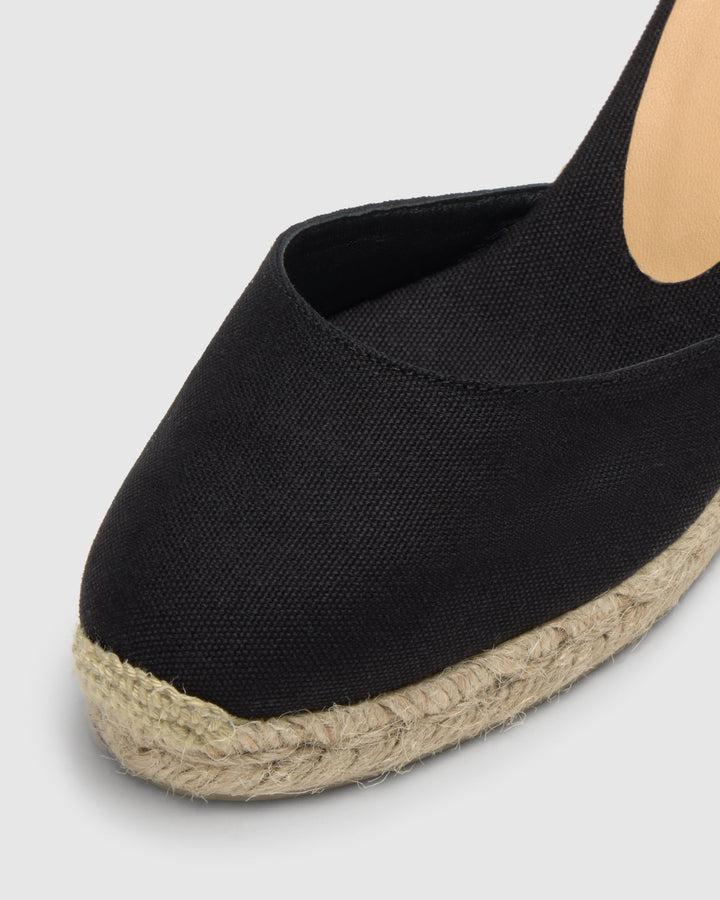 Castañer Calzado De Mujer Estilo Pala Talon Con Cuña De 7cm De Altura | Castañer