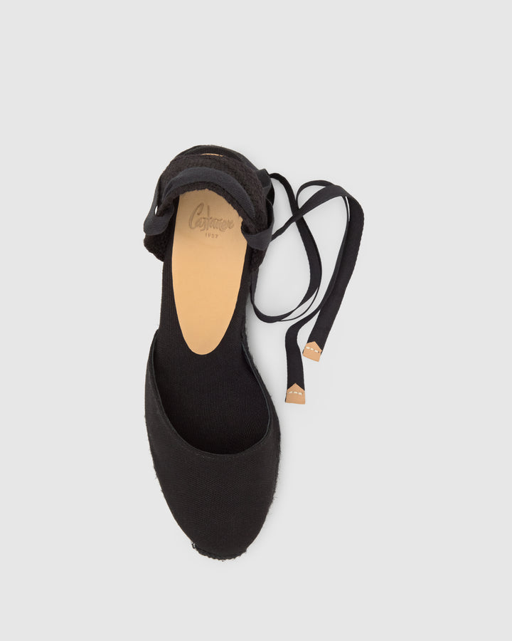 Castañer Calzado De Mujer Estilo Pala Talon Con Cuña De 7cm De Altura | Castañer