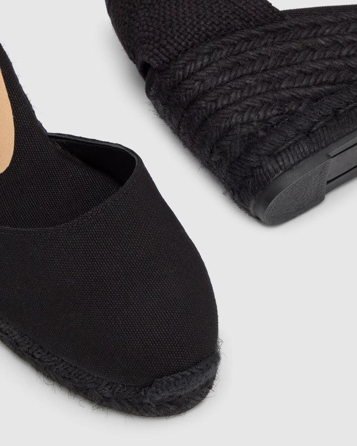 Castañer Calzado De Mujer Estilo Pala Talon Con Cuña De 7cm De Altura | Castañer