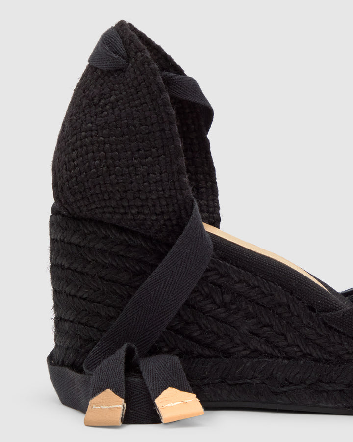 Castañer Calzado De Mujer Estilo Pala Talon Con Cuña De 7cm De Altura | Castañer