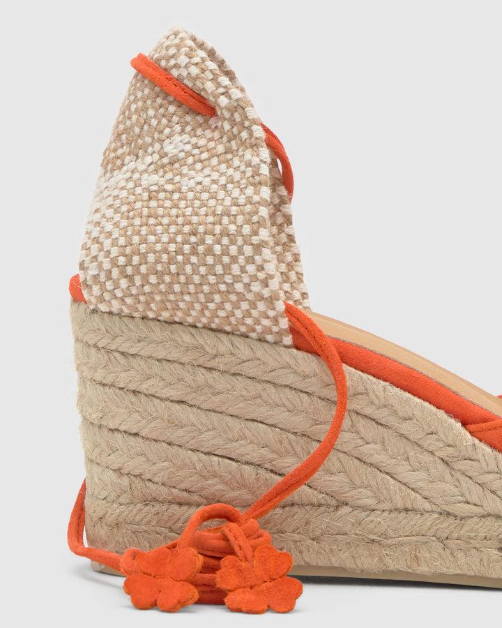 Castañer Calzado De Mujer Estilo Pala Talon Con Cuña De 7cm De Altura | Castañer