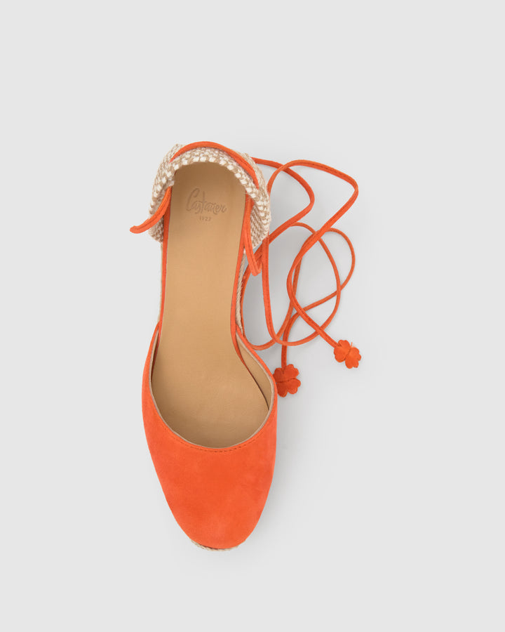 Castañer Calzado De Mujer Estilo Pala Talon Con Cuña De 7cm De Altura | Castañer