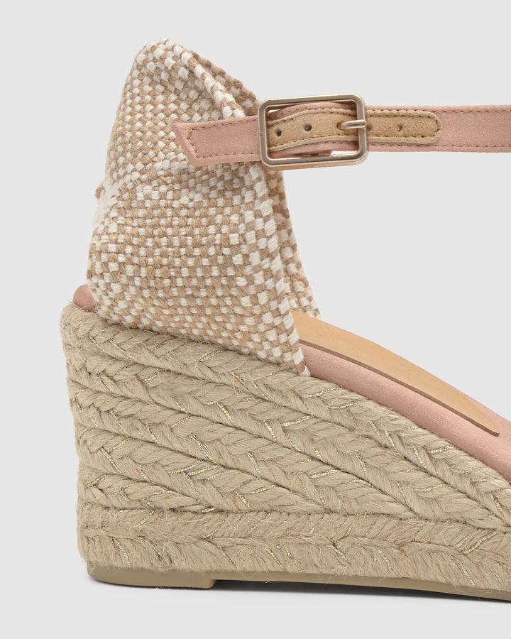 Castañer Calzado De Mujer Estilo Pala Talon Con Cuña De 7cm De Altura | Castañer