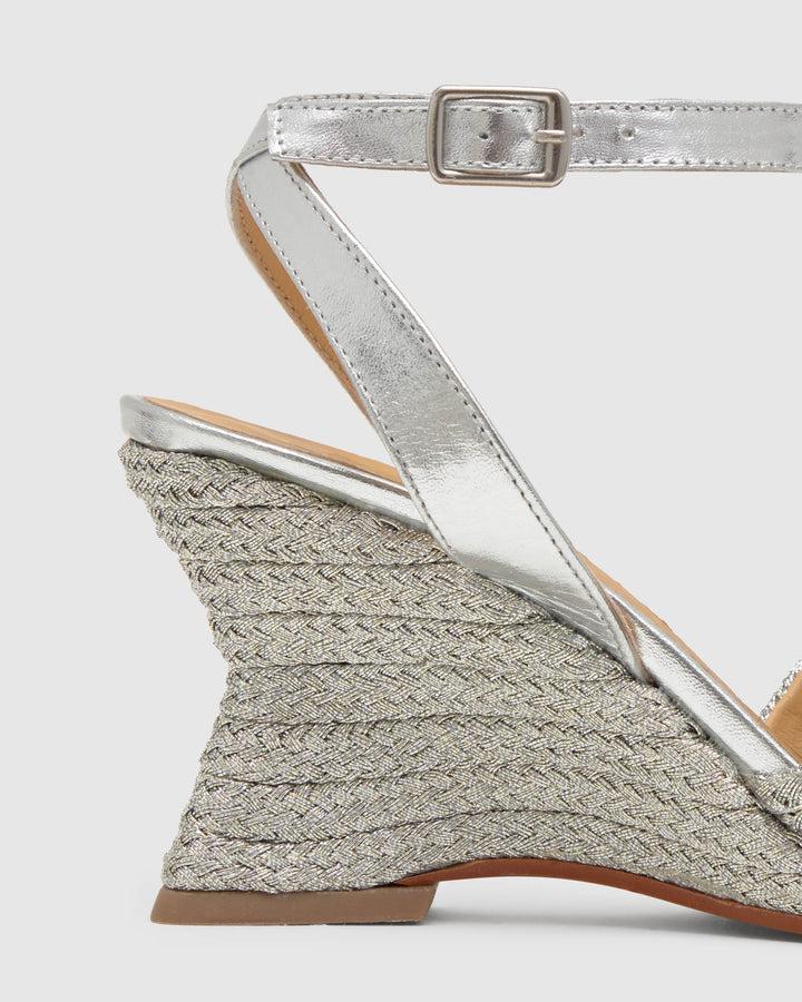 Castañer Calzado De Mujer Estilo Pala Talon Con Cuña De 8cm De Altura | Castañer