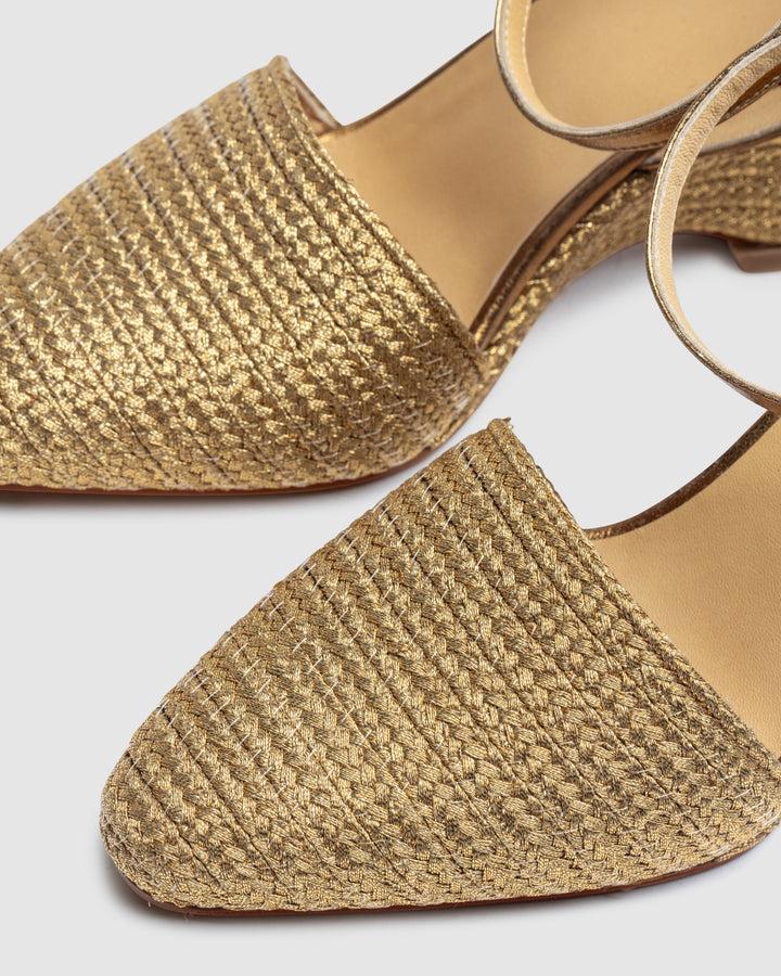 Castañer Calzado De Mujer Estilo Pala Talon Con Cuña De 8cm De Altura | Castañer