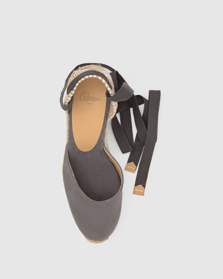 Castañer Calzado De Mujer Estilo Pala Talon Con Cuña De 9cm De Altura | Castañer