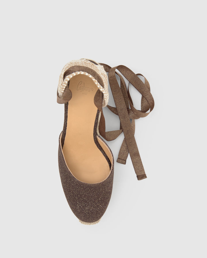 Castañer Calzado De Mujer Estilo Pala Talon Con Cuña De 9cm De Altura | Castañer