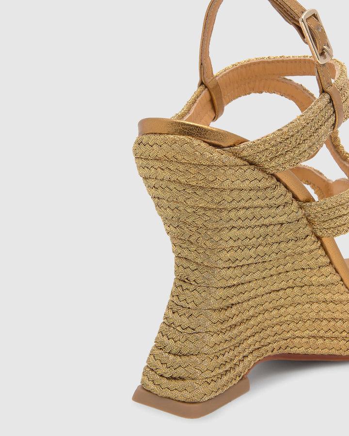 Castañer Calzado De Mujer Estilo Sandalia Con Bloque De 12cm De Altura | Castañer