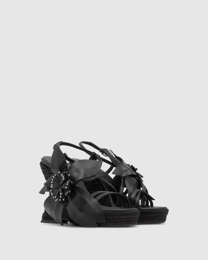 Castañer Calzado de Mujer estilo Sandalia con Bloque de 12cm de altura | Castañer