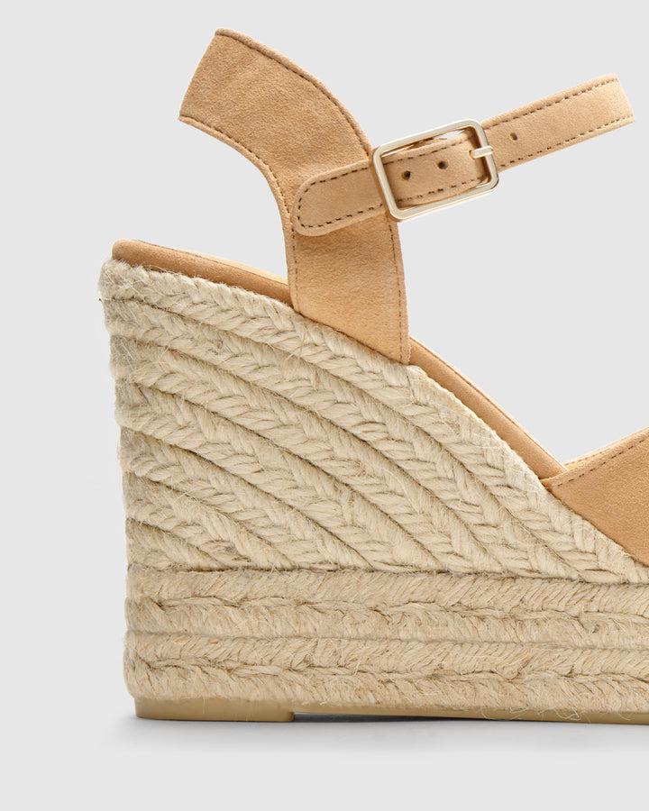 Castañer Calzado De Mujer Estilo Sandalia Con Cuña De 11cm De Altura | Castañer