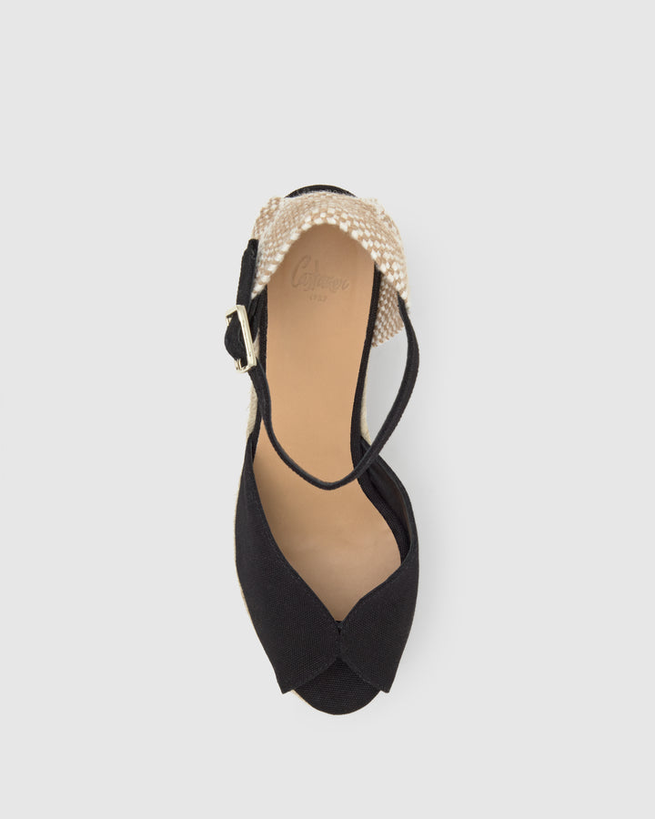 Castañer Calzado De Mujer Estilo Sandalia Con Cuña De 11cm De Altura | Castañer