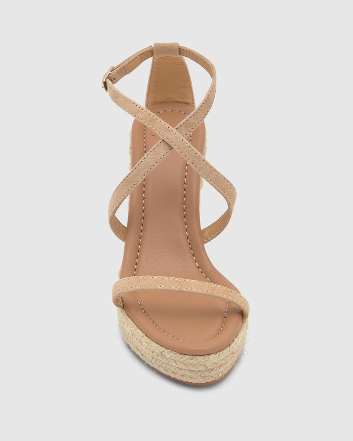 Castañer Calzado De Mujer Estilo Sandalia Con Cuña De 11cm De Altura | Castañer