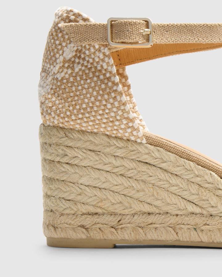 Castañer Calzado De Mujer Estilo Sandalia Con Cuña De 7cm De Altura | Castañer