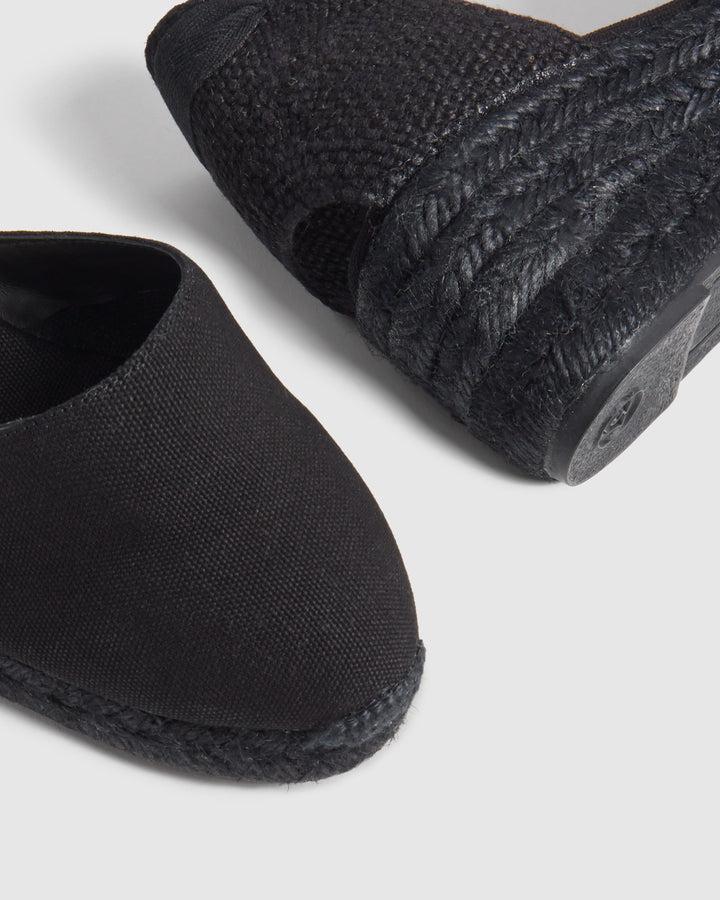 Castañer CASTAÑER | Alpargatas Carina En Algodón Orgánico Cierre Mediante Lazada Y Cuña De 5cm. – Castañer